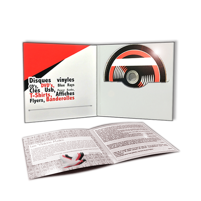 CD Digifile 2 volets avec Livret - Pressage-cd.com