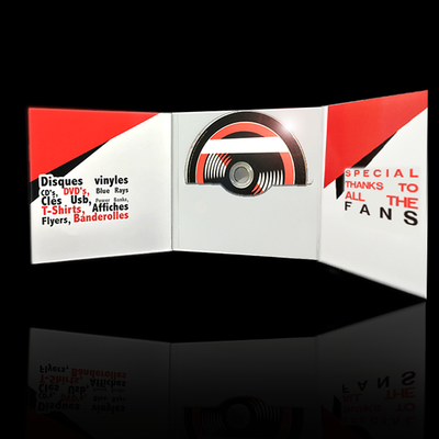 CD Digifile 3 volets - Pressage-cd.com