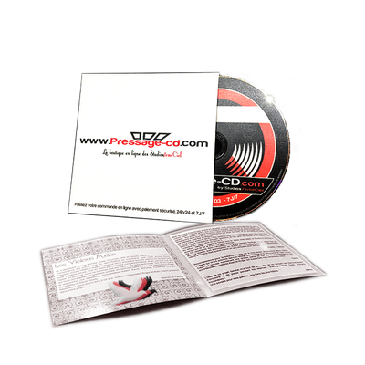 CD Pochette Cartonnée avec Livret - Pressage-cd.com