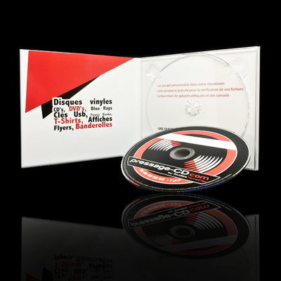 CD Digipack 2 volets - Pressage-cd.com