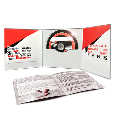 CD Digifile 3 volets avec Livret (500 ex. min) - Pressage-cd.com
