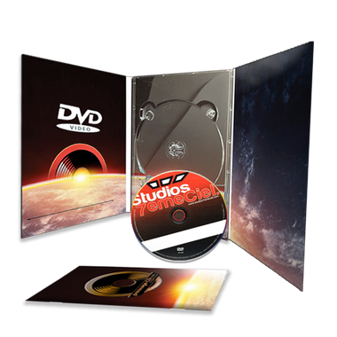DVD Digipack A5 3 volets avec Livret (500 ex. min) - Pressage-cd.com