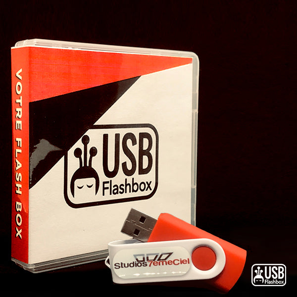 Boitier USB personnalisé pour clé USB 